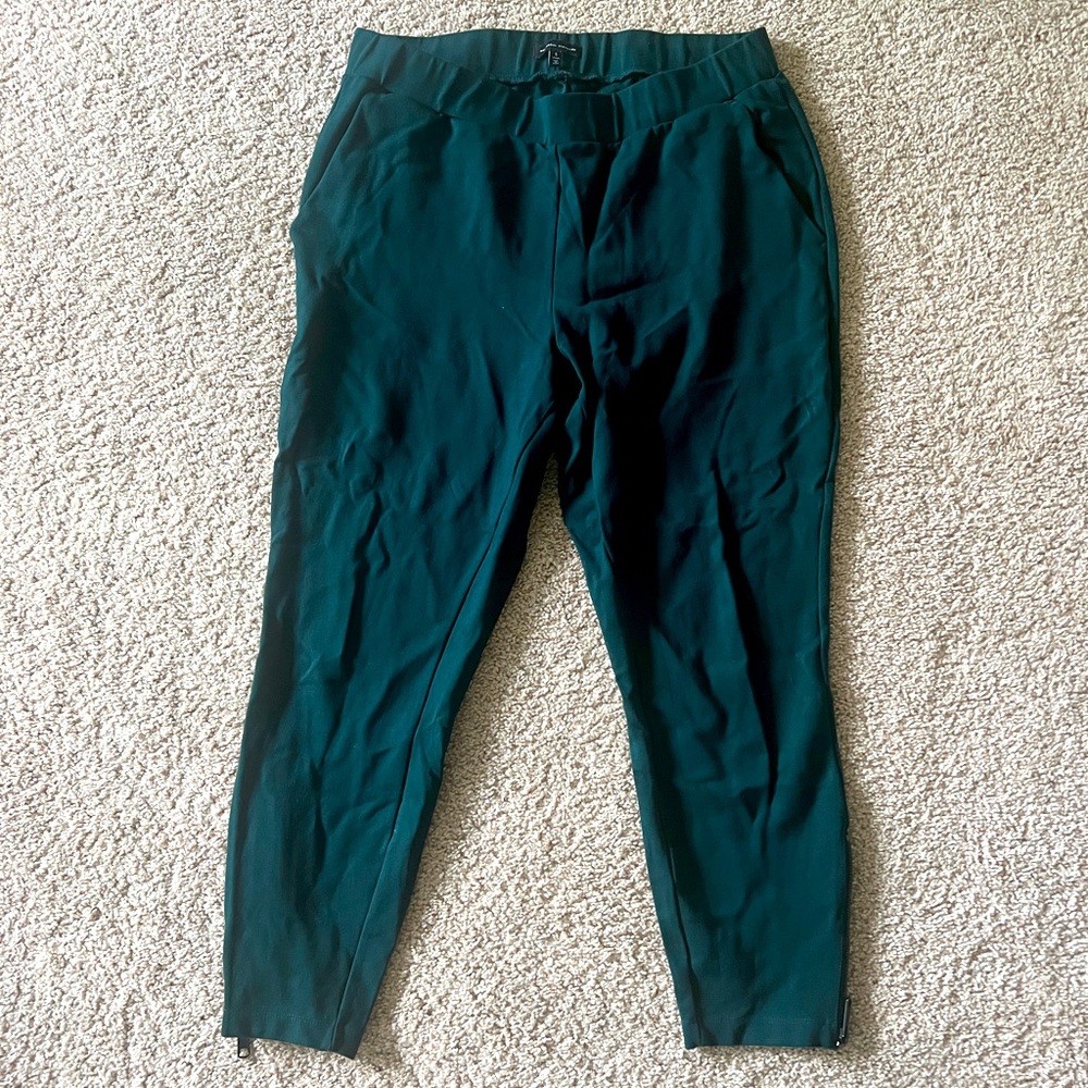 Moro Pocket Signature Ponte Pants - Forest Green